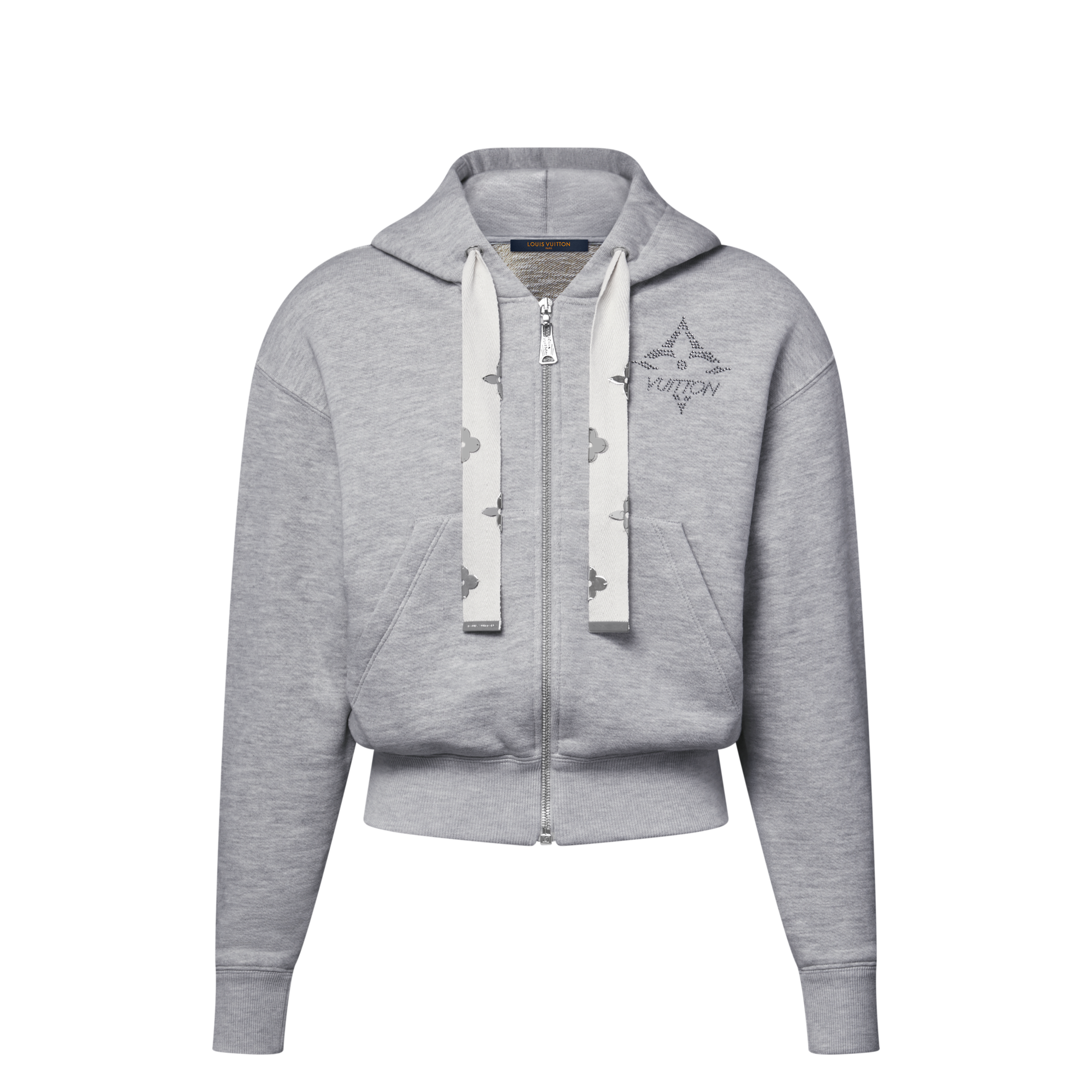 モノグラムフラワー アクセントフーディ  ウィメンズ ウェア(洋服) (製品ズーム)
