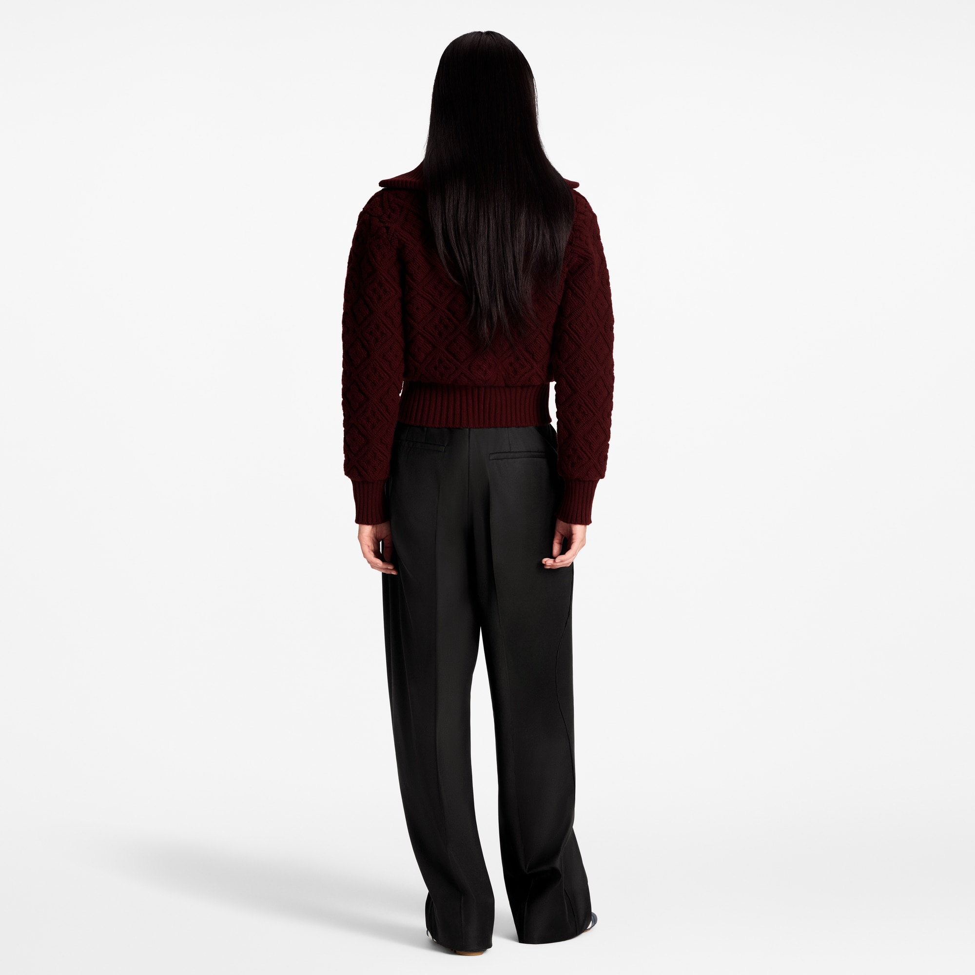 モノグラムフラワー タウアリング ジップアップジャケット  ウィメンズ ウェア(洋服) (製品ズーム)