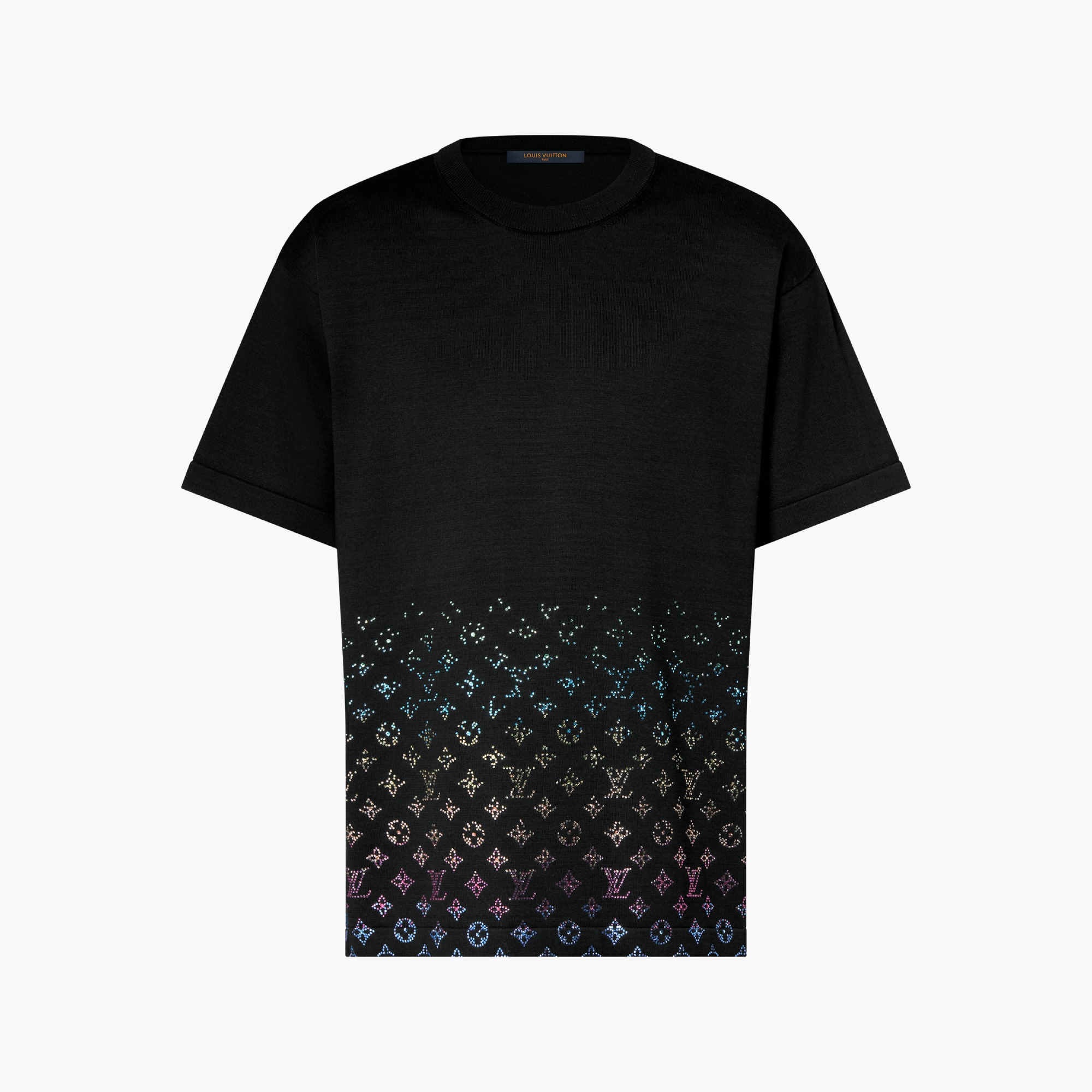 未使用】 ルイヴィトン Tシャツ M エンベリッシュド ショートスリーブ 現行