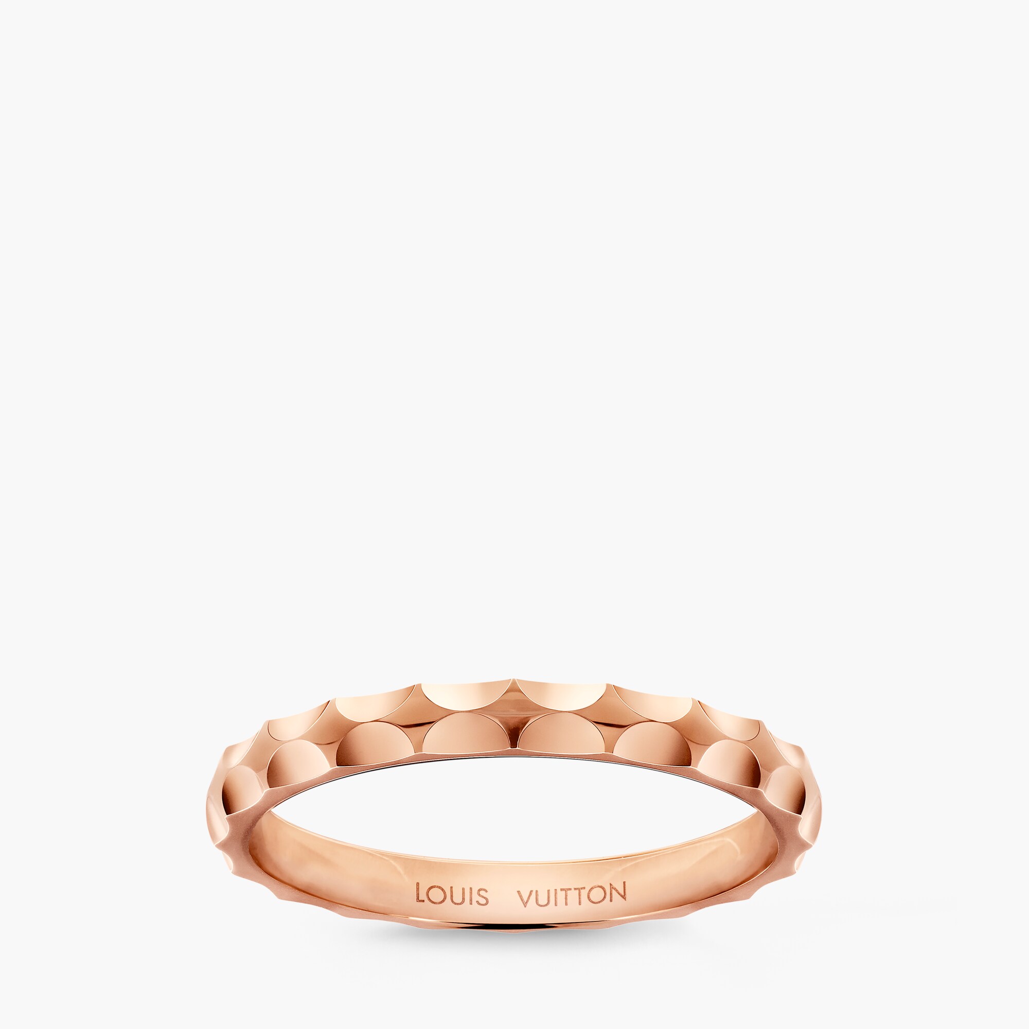 マリッジリング モノグラム・アンフィニ(ピンクゴールド) ｜ルイ  