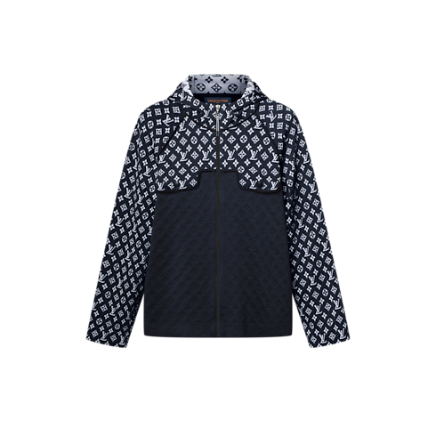 モノグラム ジャカード ニットフーディ ウィメンズ ウェア(洋服) (製品ズーム)