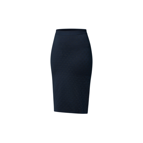 モノグラム ジャカード ニットスカート ウィメンズ ウェア(洋服) (製品ズーム)