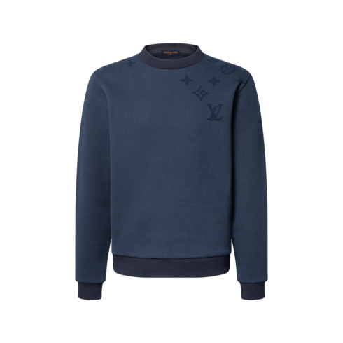 モノグラム ニードルパンチ クルーネック メンズ ウェア(洋服) (製品ズーム)