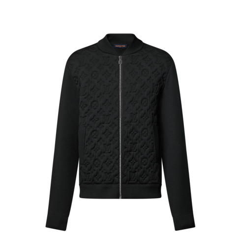 モノグラムパデッドウールブレンドボンバー メンズ ウェア(洋服) (製品ズーム)