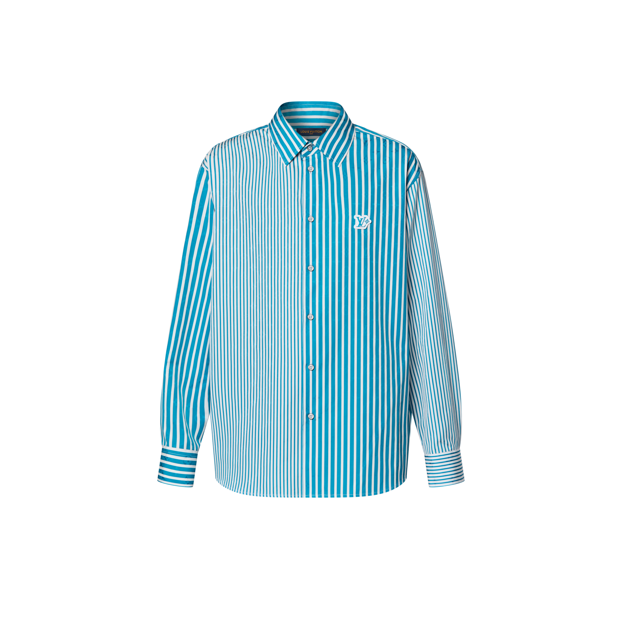 モノグラムパッチワークストライプシャツ  メンズ プレタポルテ(洋服) (製品ズーム)