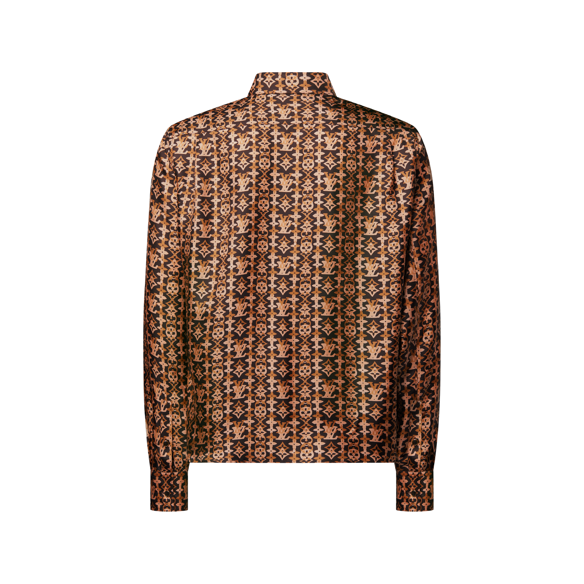 LOUIS VUITTON 刺繍柄 長袖シャツ LOUIS VUITTON(ルイヴィトン 