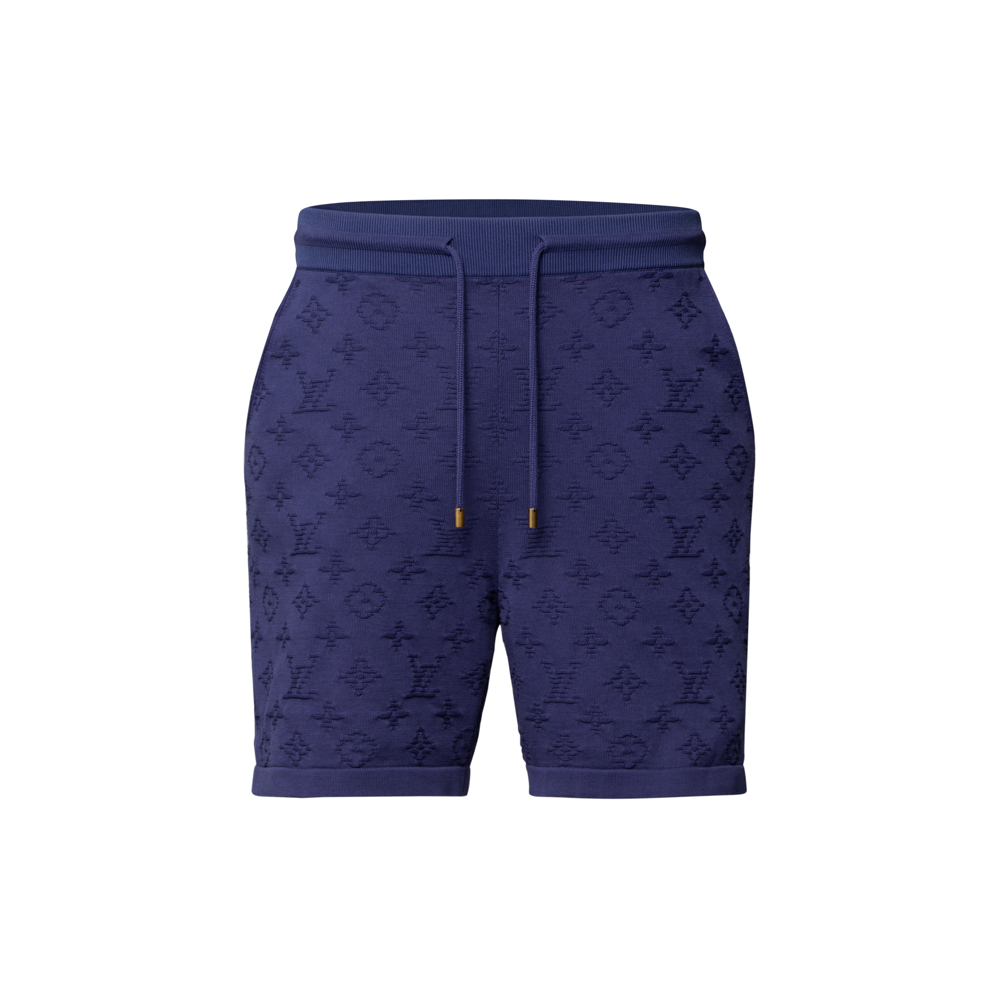 極美品 LOUIS VUITTON モノグラム ショーツ ルイヴィトン ネイビー 