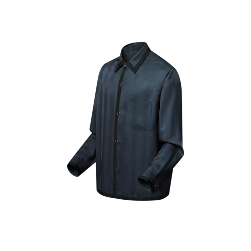 モノグラム シルクブレンド パジャマシャツ メンズ ウェア(洋服) (製品ズーム)