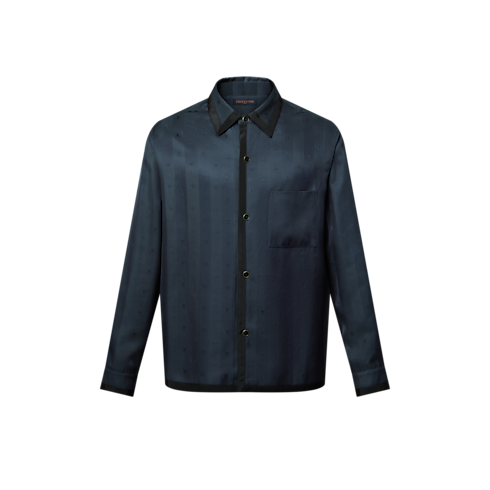 モノグラム シルクブレンド パジャマシャツ メンズ ウェア(洋服) (製品ズーム)