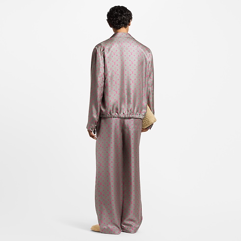 モノグラムシルクブルゾン メンズ ウェア(洋服) (製品ズーム)