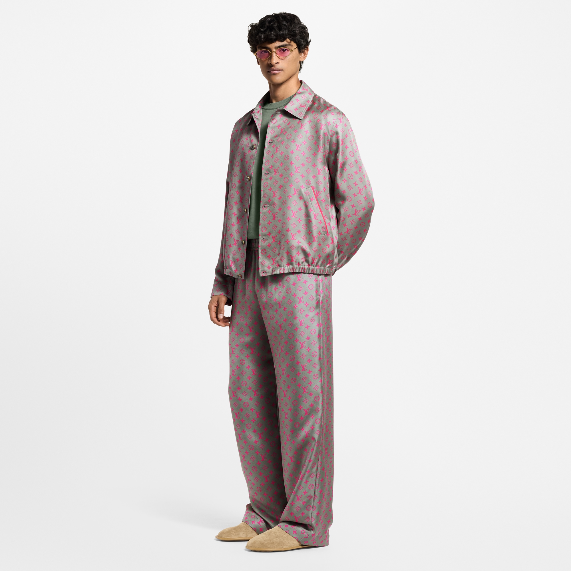 モノグラムシルクブルゾン  メンズ プレタポルテ(洋服) (製品ズーム)