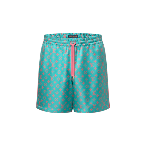 モノグラムショートスリーブシルクシャツ メンズ ウェア(洋服)