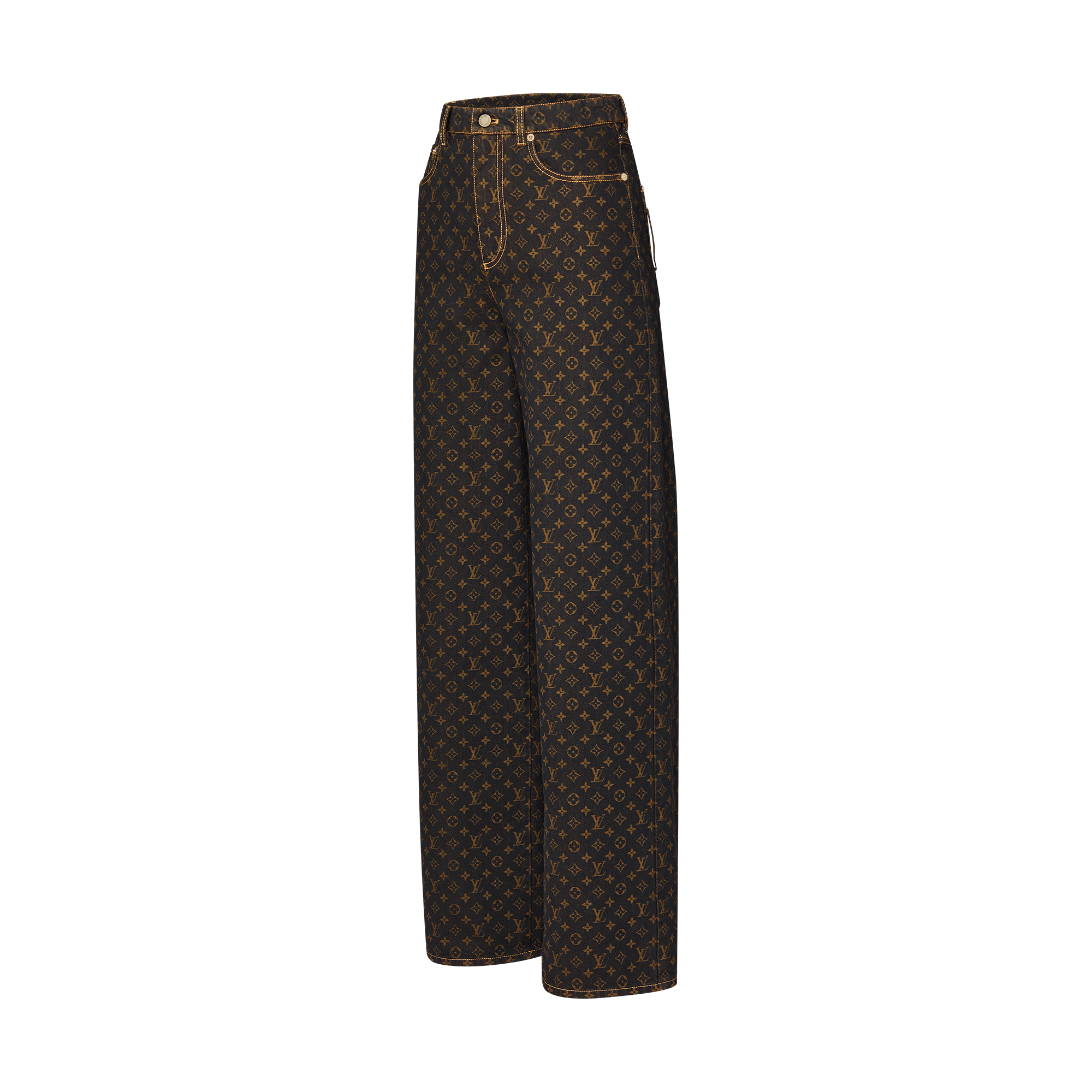 モノグラム ストレートカットジーンズ  ウィメンズ ウェア(洋服) (製品ズーム)
