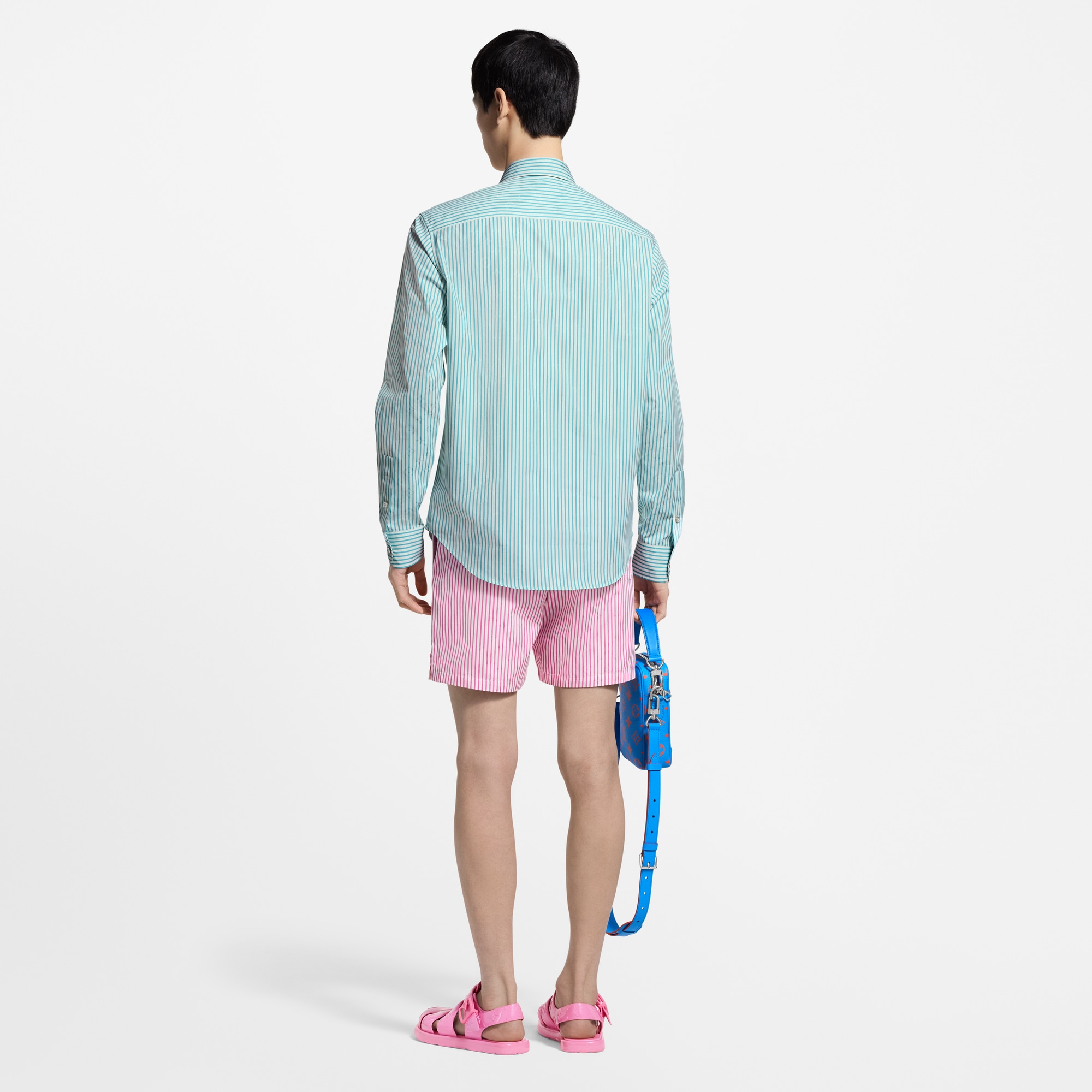 モノグラムストライプシャツ  メンズ ウェア(洋服) (製品ズーム)