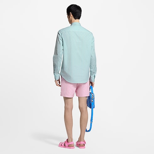 モノグラムストライプシャツ メンズ ウェア(洋服) (製品ズーム)