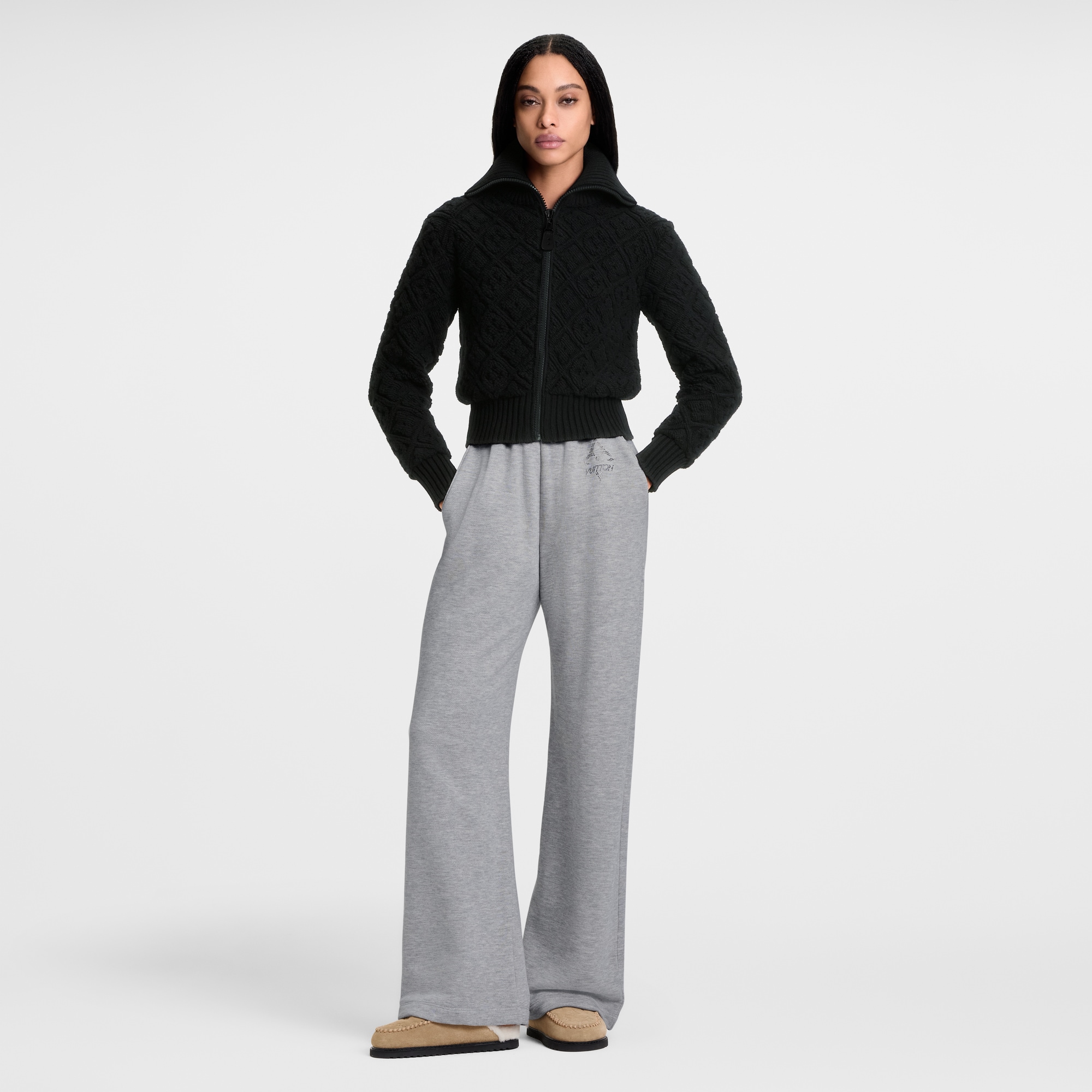 モノグラムタオリング ジップアップジャケット  ウィメンズ ウェア(洋服) (製品ズーム)