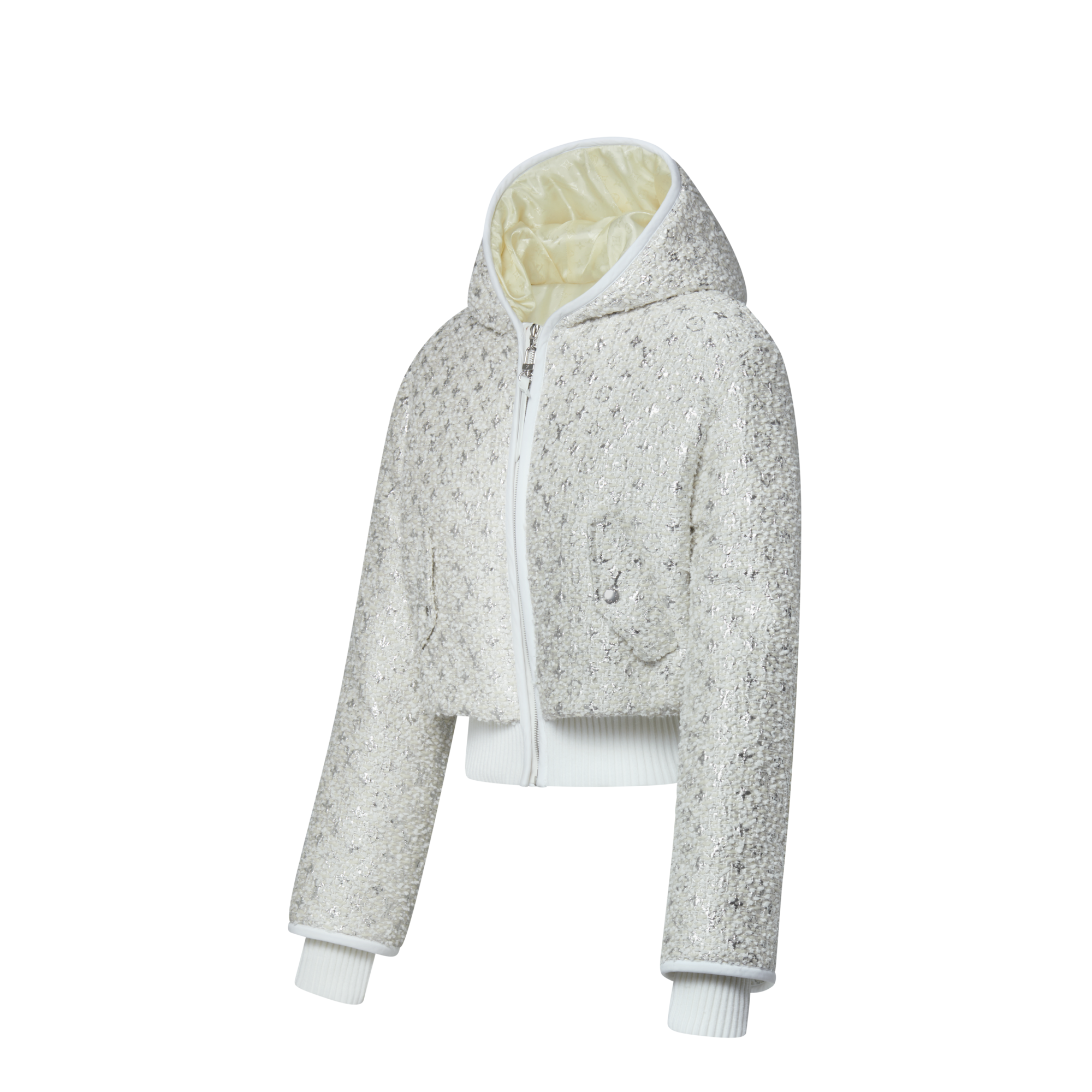 モノグラム ツイードクロップドジャケット  ウィメンズ ウェア(洋服) (製品ズーム)