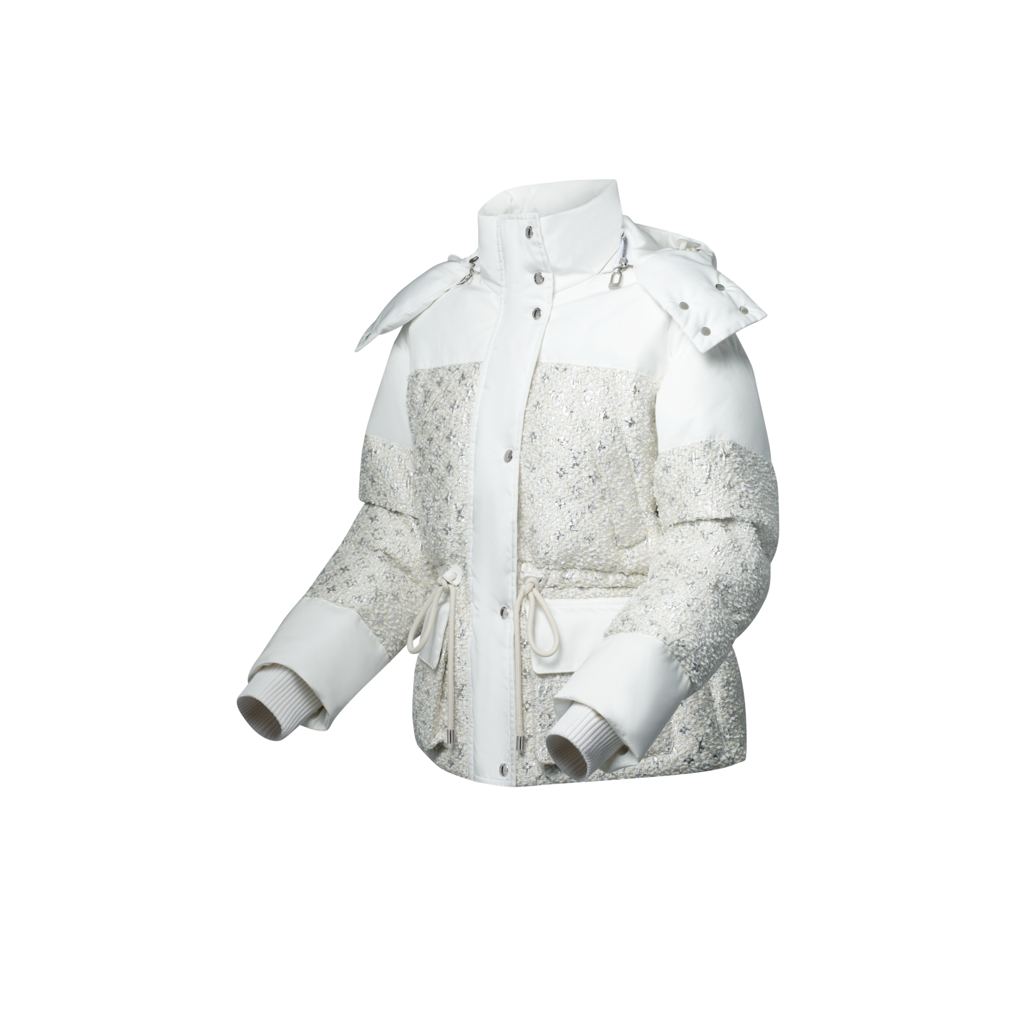モノグラムツイード パッファージャケット  ウィメンズ ウェア(洋服) (製品ズーム)