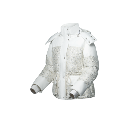 モノグラムツイード パッファージャケット ウィメンズ ウェア(洋服) (製品ズーム)