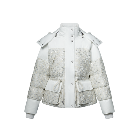 モノグラムツイード パッファージャケット ウィメンズ ウェア(洋服) (製品ズーム)