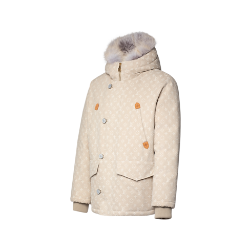モノグラム ウォーターリペレントデニム ダウンパーカ メンズ ウェア(洋服) (製品ズーム)