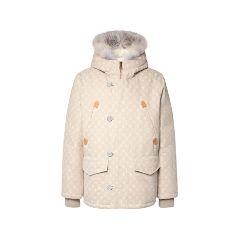 モノグラム ウォーターリペレントデニム ダウンパーカ メンズ ウェア(洋服) (製品ズーム)