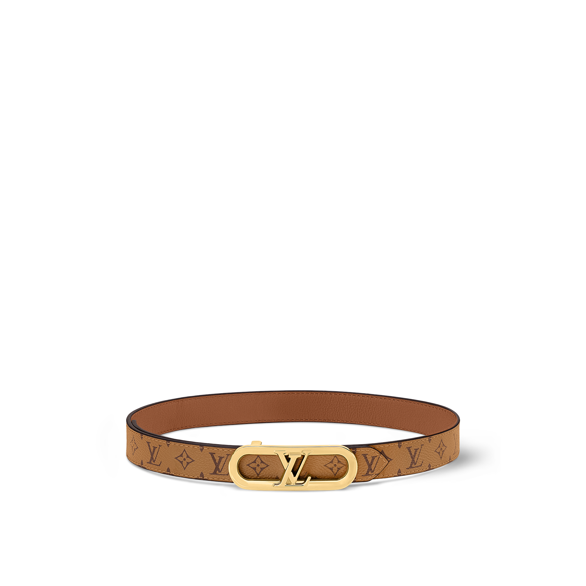 ベルト・マイ LV チェーン 25MM リバーシブル モノグラム｜ルイ 