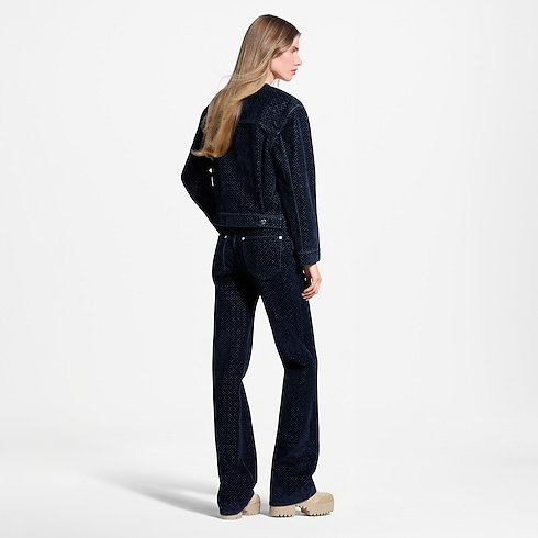 ナノグラム フロックド ベルベット ジーンズ ウィメンズ ウェア(洋服) (製品ズーム)
