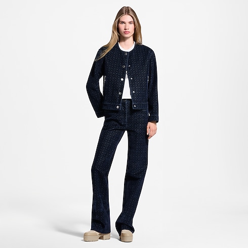 ナノグラム フロックド ベルベット ジーンズ ウィメンズ ウェア(洋服) (製品ズーム)