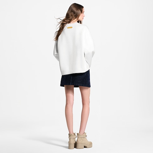 ナノグラム フロックド ベルベット ミニスカート ウィメンズ ウェア(洋服) (製品ズーム)