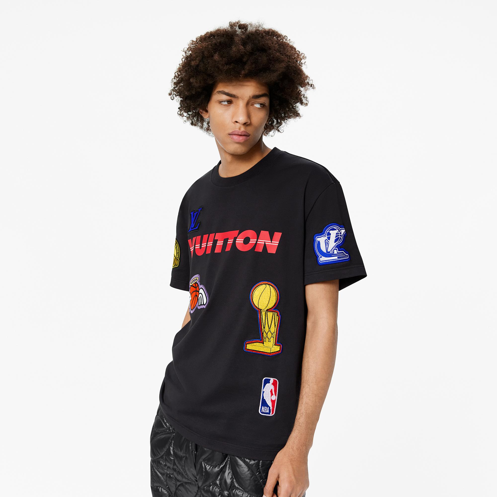 ラッピング無料 トレンド Louis Vuitton Tシャツ マルチロゴ Nba コラボ 新品 Streamlineautobeds Co Uk