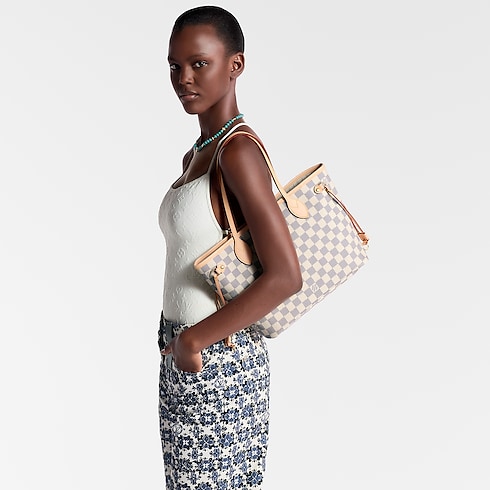 ネヴァーフル PM ダミエ・アズール ウィメンズ バッグ (製品ズーム)