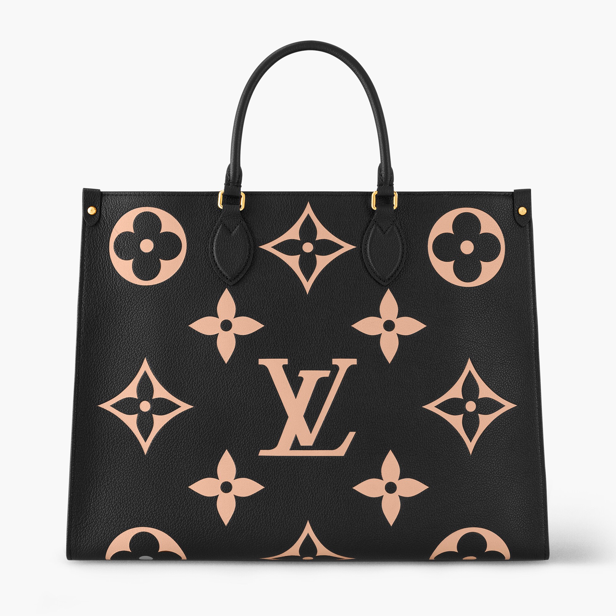 オンザゴー GM バイカラー モノグラム・アンプラント レザー｜ルイ  