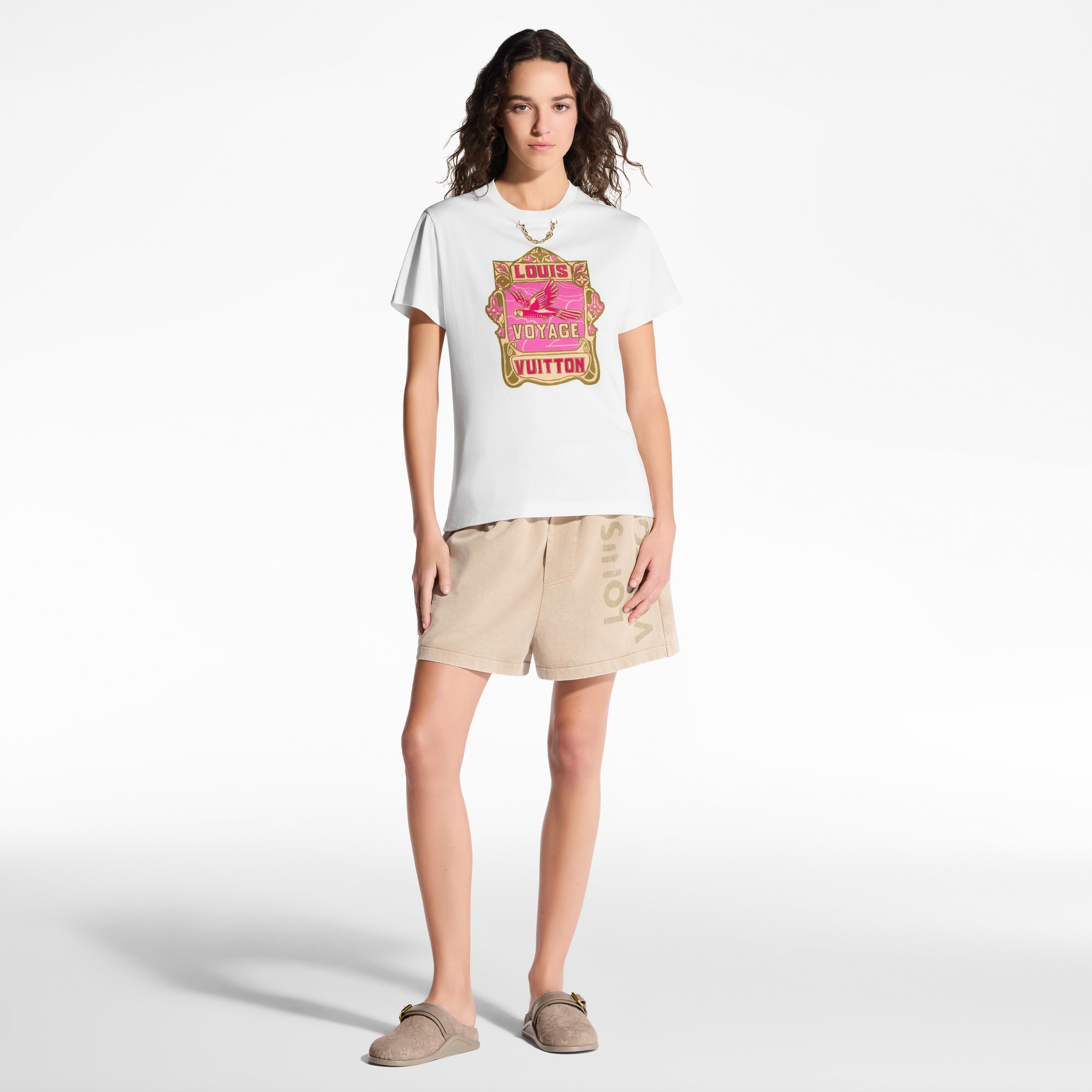 パロットプリントTシャツ  ウィメンズ プレタポルテ(洋服) (製品ズーム)