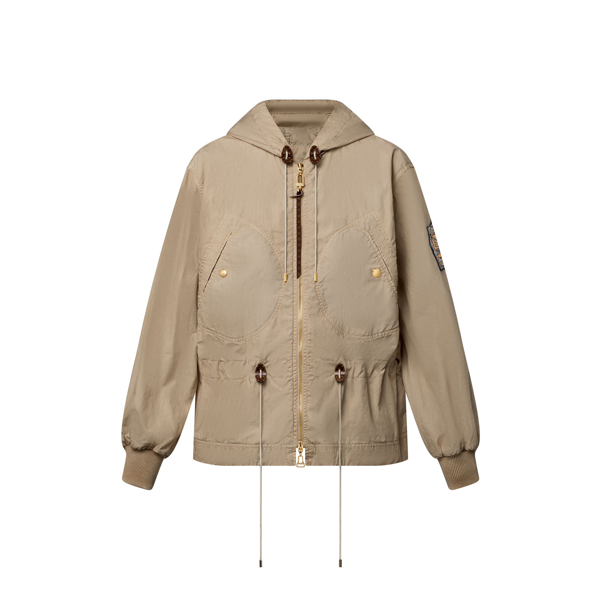ピーチスキン ペプラムパーカ  ウィメンズ ウェア(洋服) (製品ズーム)