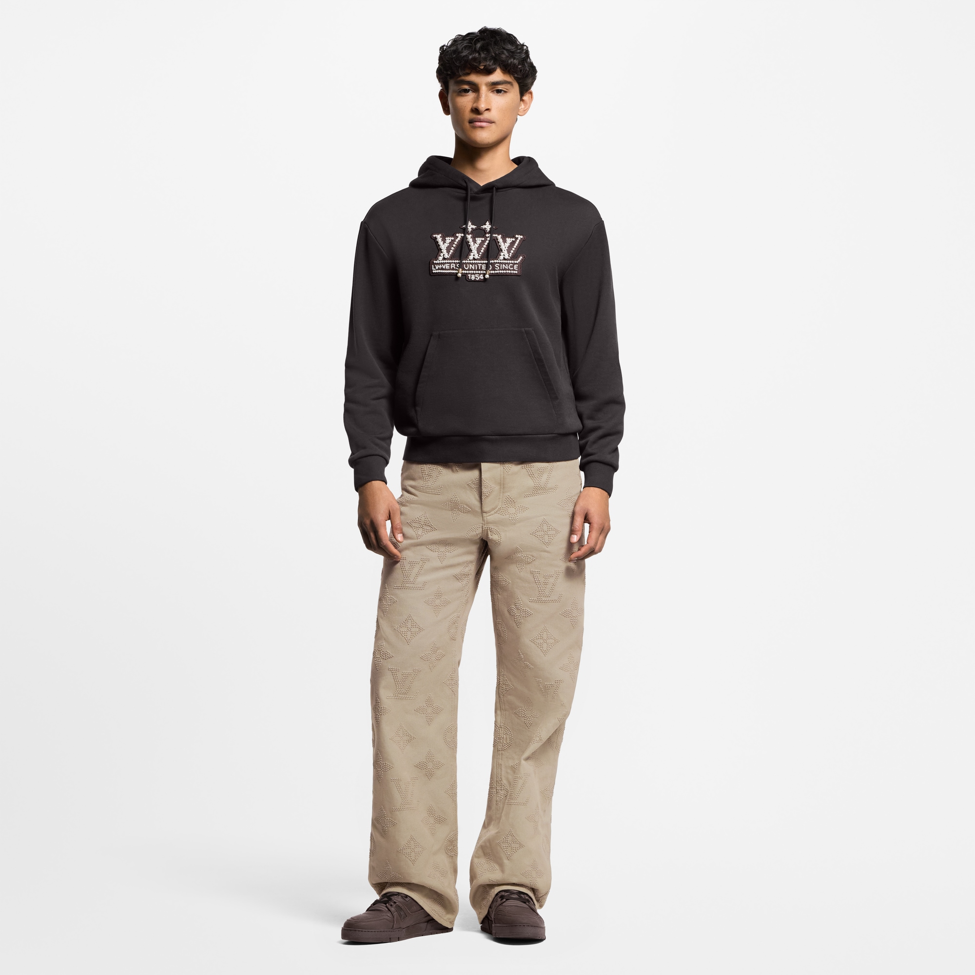 パールエンベリッシュド フーディ  メンズ ウェア(洋服) (製品ズーム)