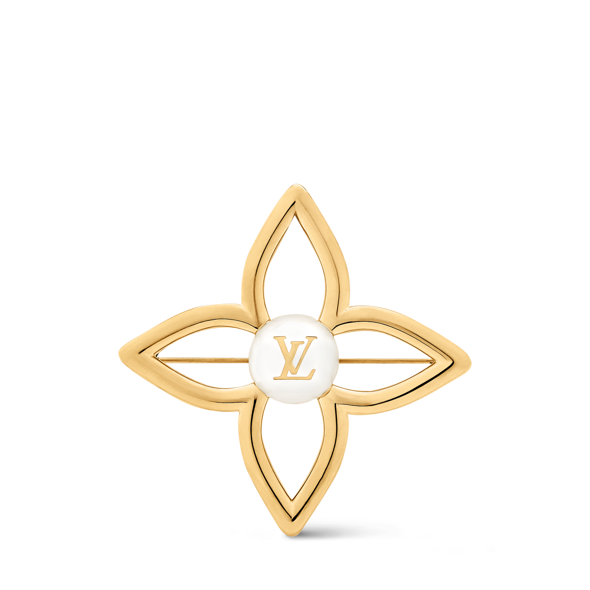 LOUIS VUITTON ブローチ ルイヴィトン ブローチ LOVE 安全ピンモチーフ 
