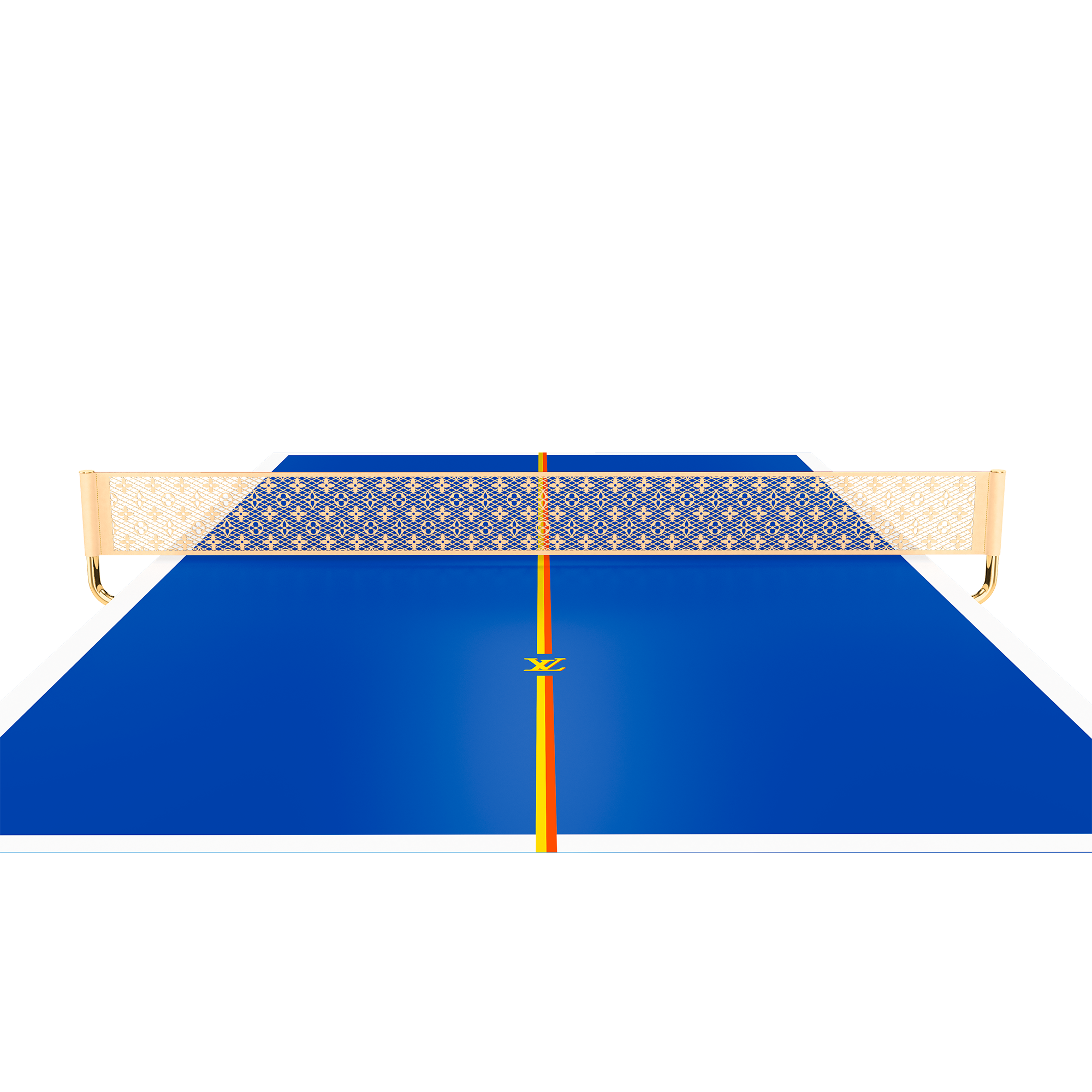 Ping-Pong Table Canvas professional size レザー＆その他素材 トランク、トラベル & ホーム スポーツ&ゲーム (製品ズーム)