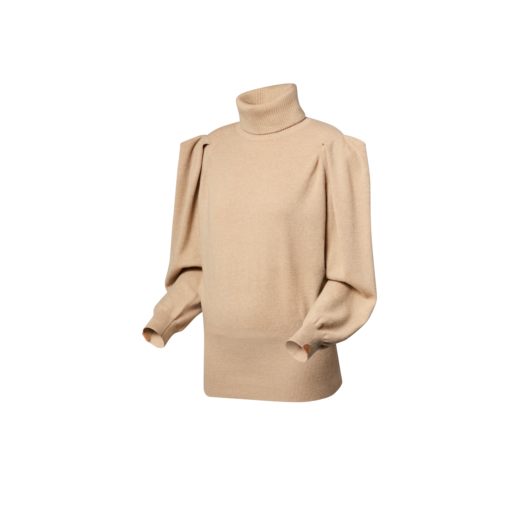 プリーツショルダー カシミヤプルオーバー  ウィメンズ プレタポルテ(洋服) (製品ズーム)