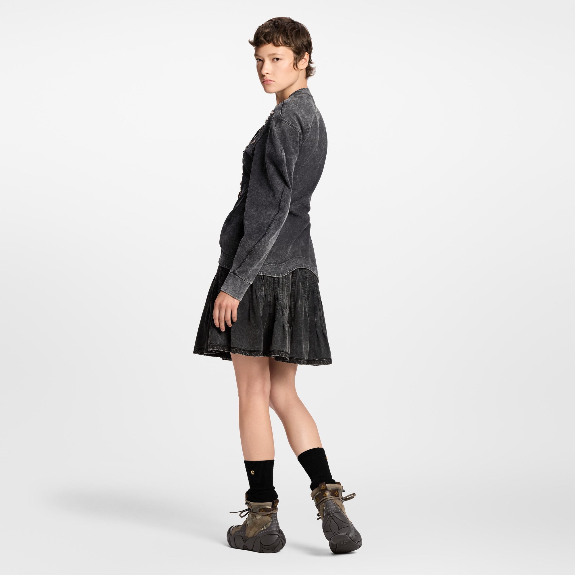 プリーツ ジャージースカート  ウィメンズ ウェア(洋服) (製品ズーム)