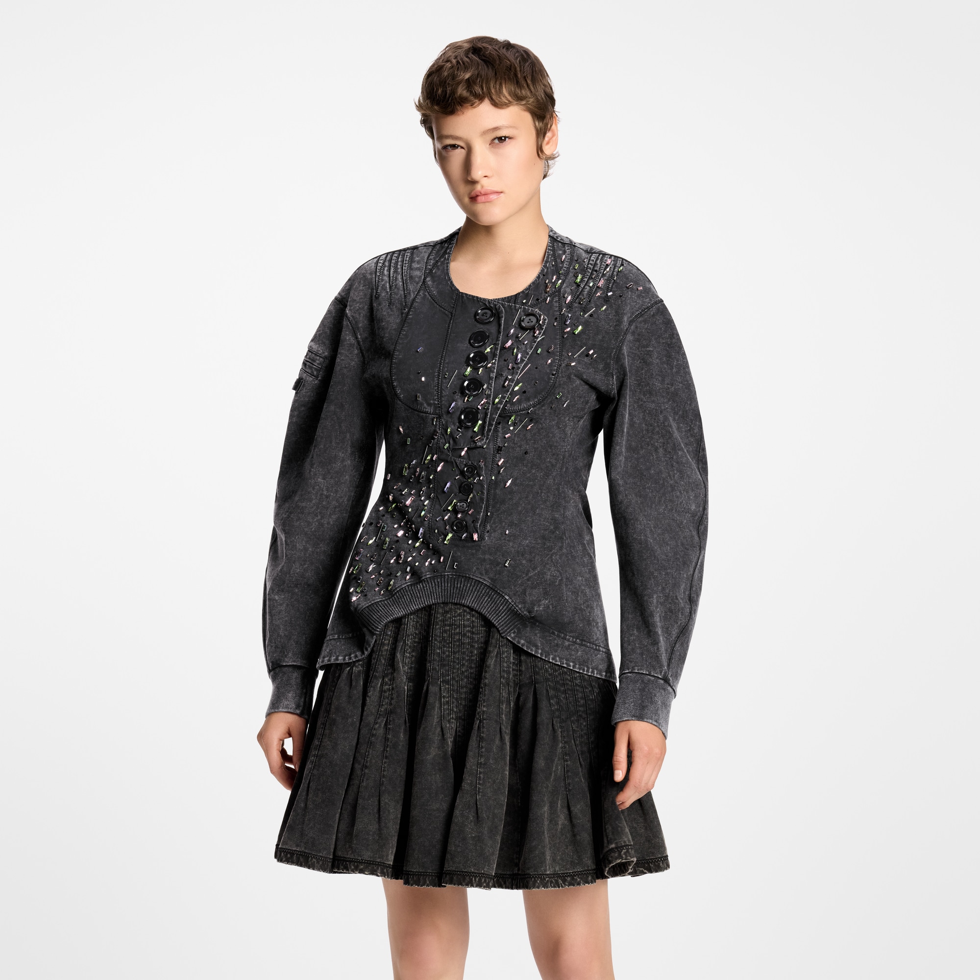 プリーツ ジャージースカート  ウィメンズ ウェア(洋服) (製品ズーム)