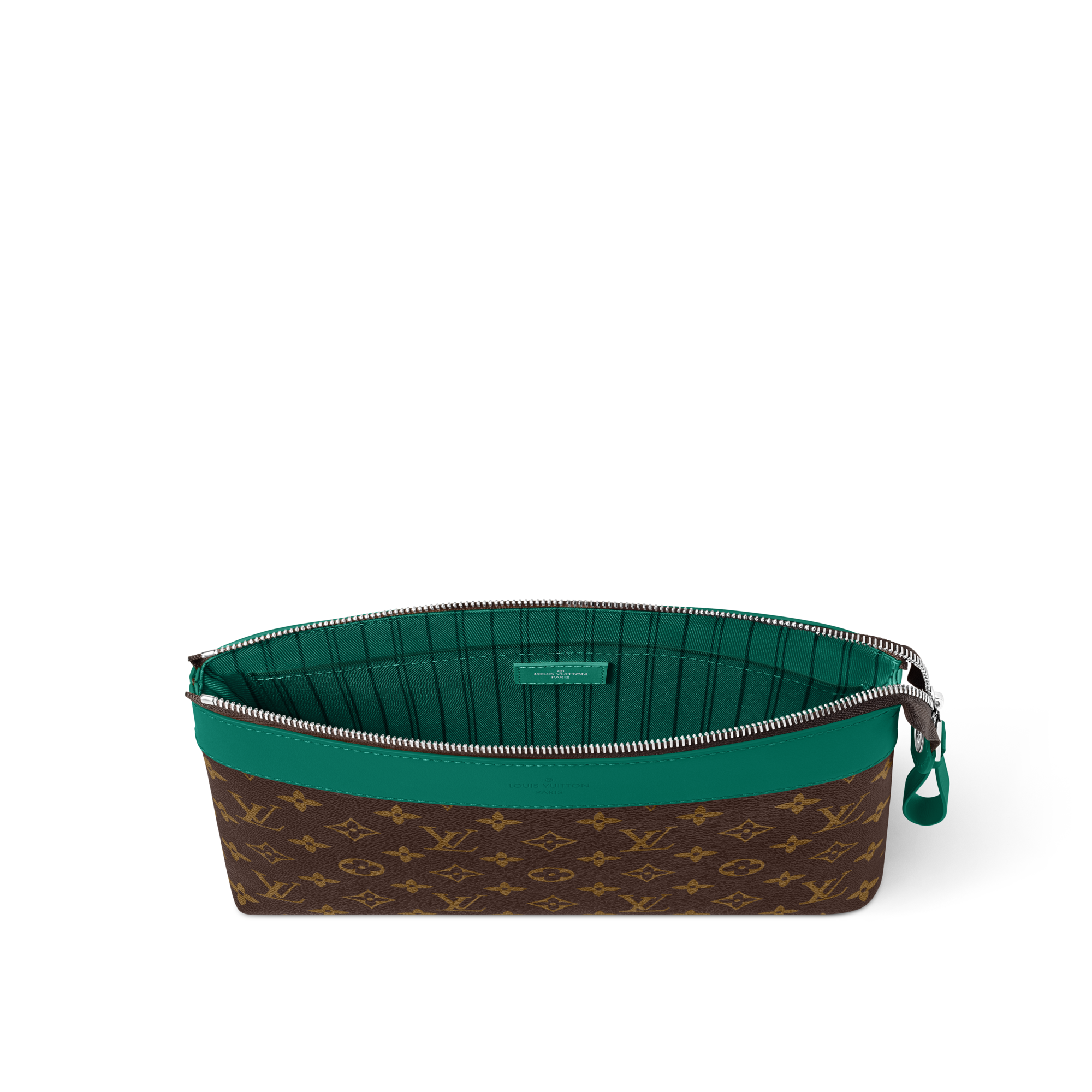 ポシェット･ヴォワヤージュ スープル モノグラム・マカサー ギフト ホワイトデー メンズ･ギフト (製品ズーム)