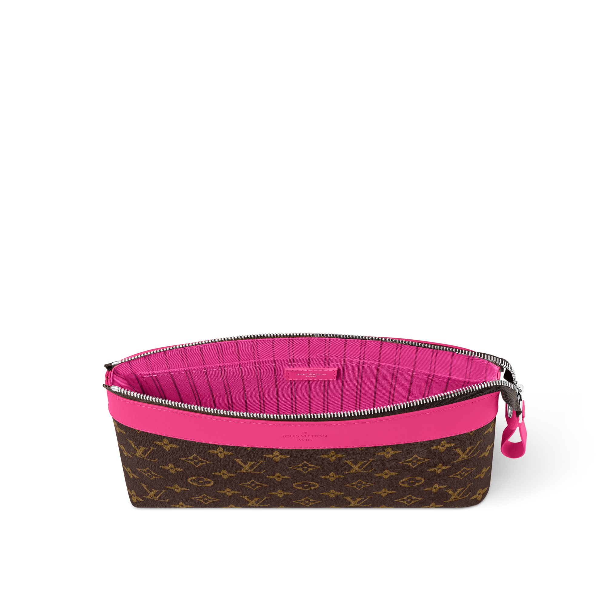 ポシェット･ヴォワヤージュ スープル モノグラム・マカサー ギフト ホワイトデー メンズ･ギフト (製品ズーム)