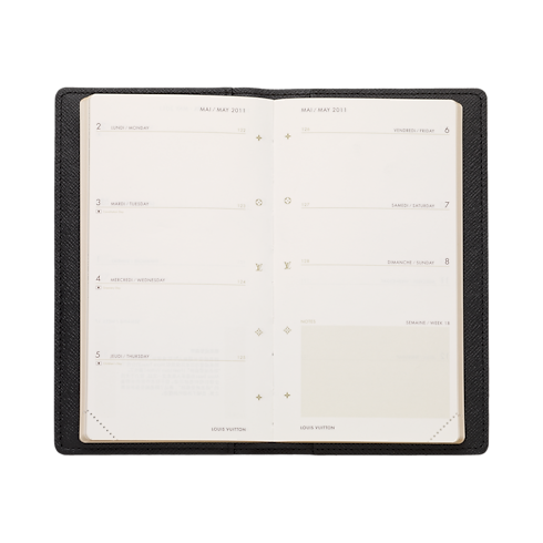 アジェンダ・ポッシュ ダミエ・グラフィット トランク、トラベル & ホーム 書籍 & ステーショナリー (製品ズーム)