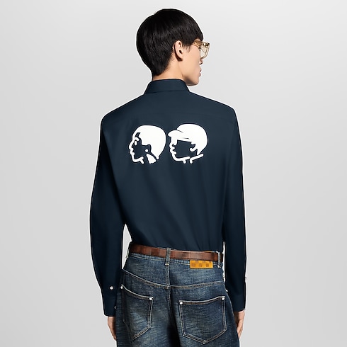 プリントシグネチャー ロングスリーブシャツ メンズ ウェア(洋服) (製品ズーム)