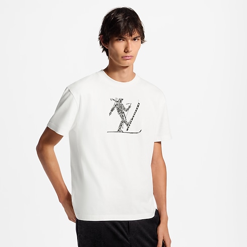 プリンテッド シグネチャー ショートスリーブTシャツ メンズ ウェア(洋服) (製品ズーム)