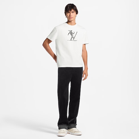 プリンテッド シグネチャー ショートスリーブTシャツ メンズ ウェア(洋服) (製品ズーム)