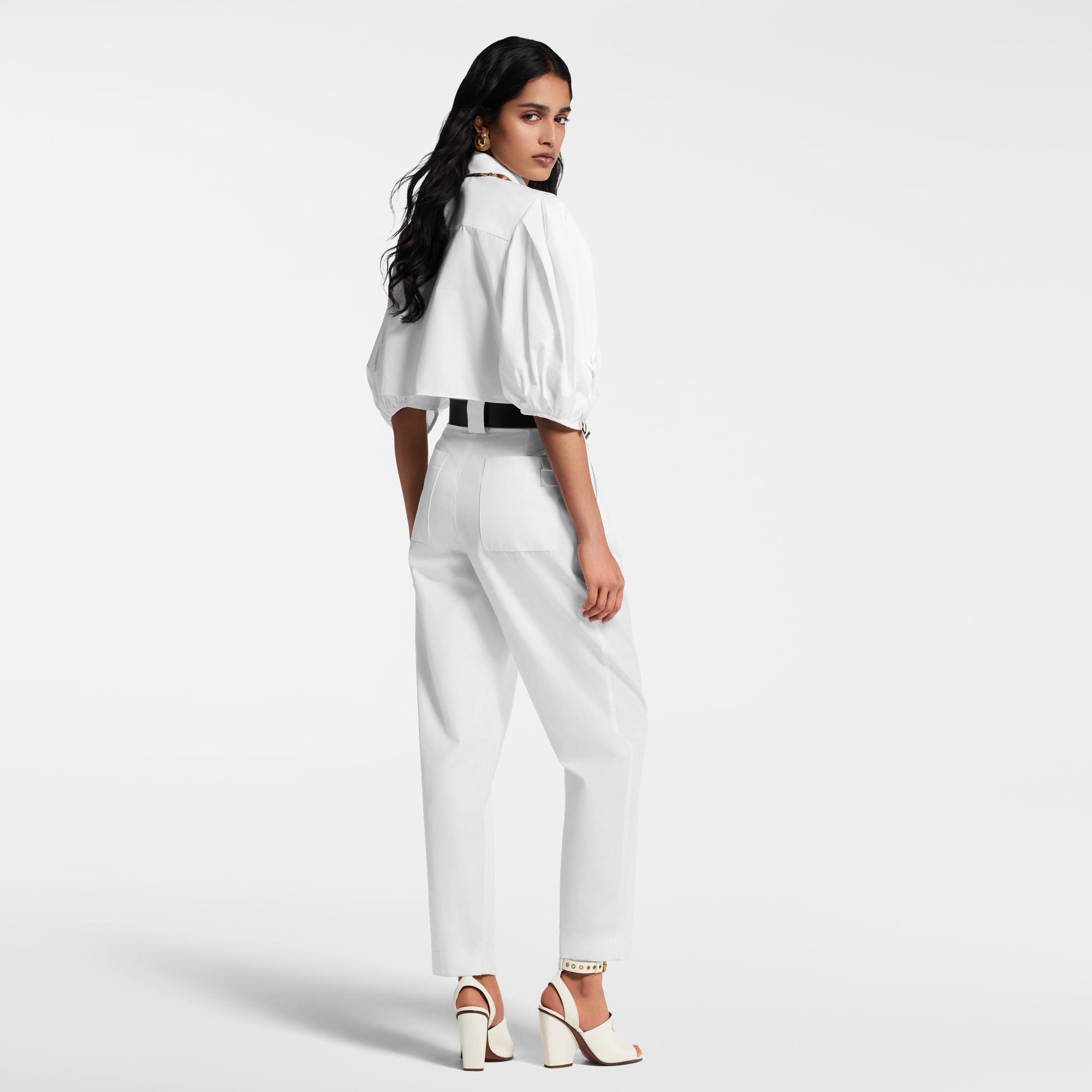 パフスリーブ ブラウス  ウィメンズ ウェア(洋服) (製品ズーム)