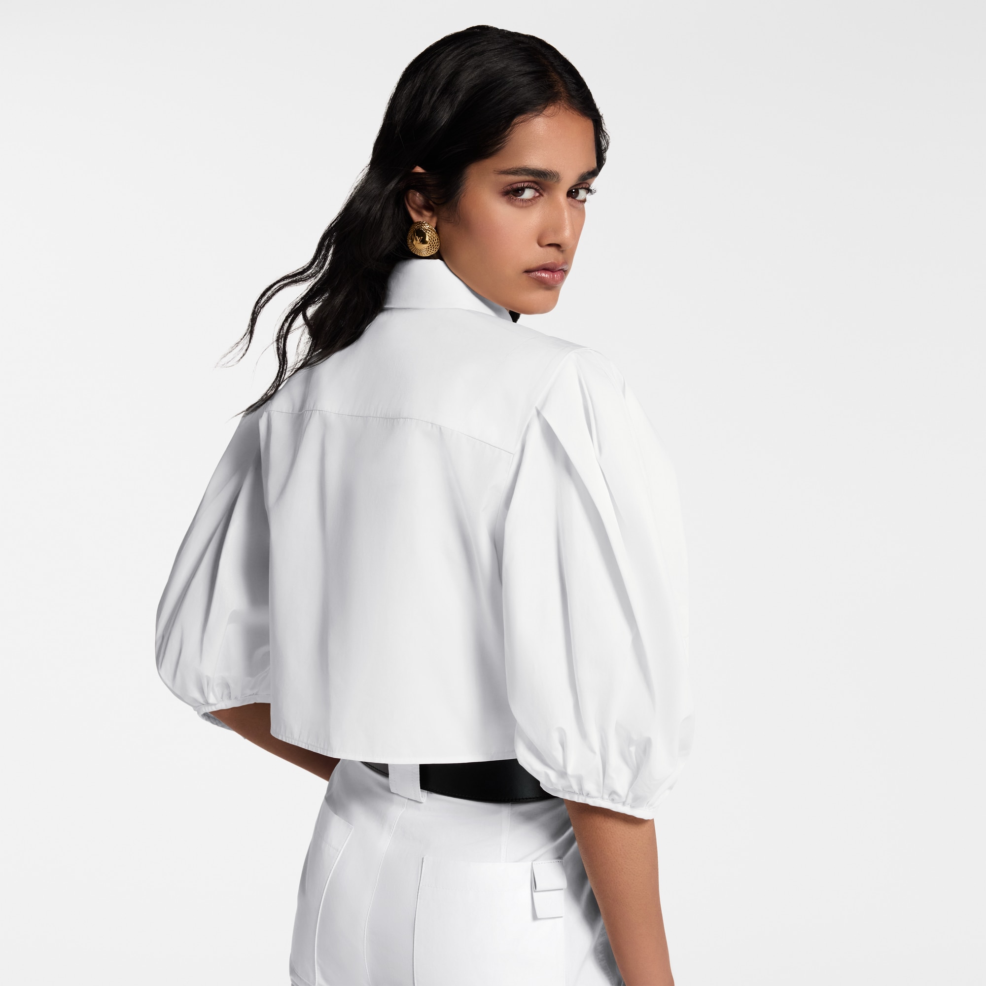 パフスリーブ ブラウス  ウィメンズ ウェア(洋服) (製品ズーム)