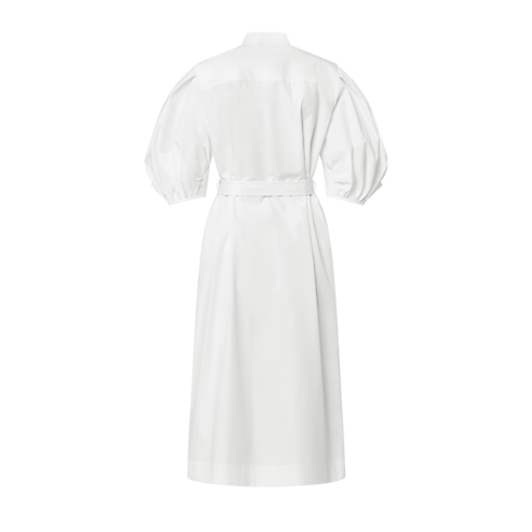 パフスリーブ シャツドレス ウィメンズ ウェア(洋服) (製品ズーム)